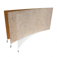 Конструкция настенной пробки CorkArt