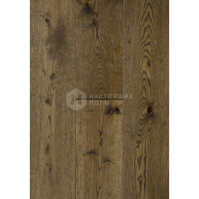 Паркетная доска Hajnowka Parkett Дуб Czerlon (Черльон) Селект брашированный однополосный, 985*148*12.5 мм