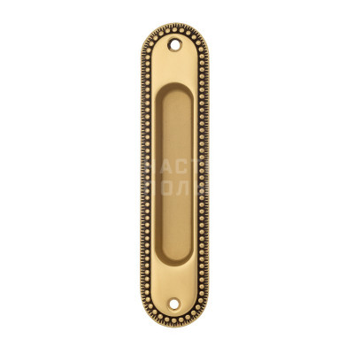 Ручка для раздвижных дверей Venezia U133 VNZ1319 французское золото + коричневый (1 шт)