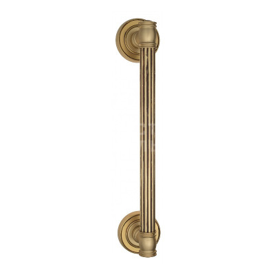 Дверная ручка скоба Venezia Impero VNZ1436 D6 французское золото + коричневый, 320 мм (260 мм)