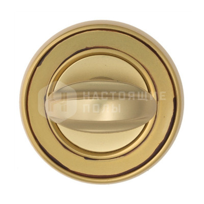 Сантехническая завертка Venezia WC-2 VNZ1700 D6 французcкое золото + коричневый