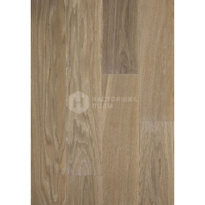 Паркетная доска Hajnowka Parkett Дуб Silver Stone Селект брашированный однополосный, 985*148*12.5 мм