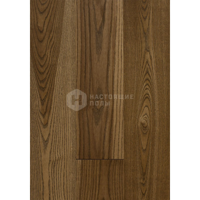 Паркетная доска Hajnowka Parkett Ясень Mocca Натур однополосный, 985*148*12.5 мм