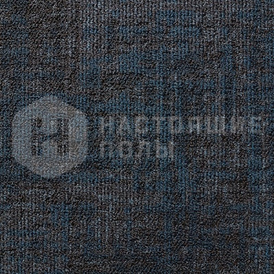 Ковровая плитка Ege Reform Memory Dark Blue, 240 x 960 мм