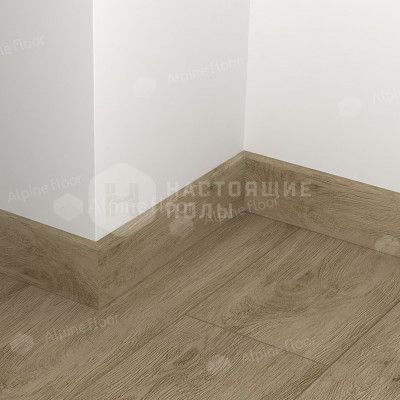 Плинтус для ПВХ плитки Alpine Floor Grand Sequoia ECO 11-11 Маслина, 2200*80*11 мм