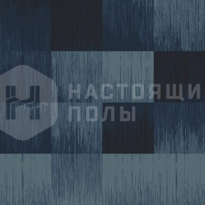 Ковровая плитка Ege Highline 630 Gradient Lines Blue, 240 x 960 мм