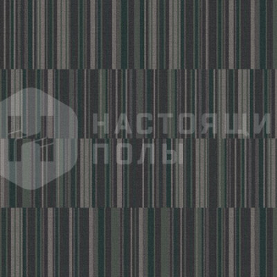 Ковровая плитка Ege Highline 750 Hemp Lines Green, 240 x 960 мм