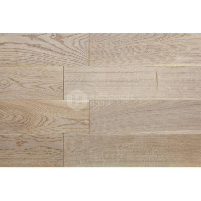 Инженерная доска Goldenwood Дуб Кремовый Бейсик гладкая лак, 400-1500*130*15 мм