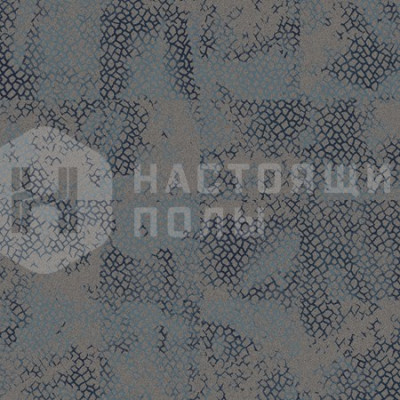 Ковровая плитка Ege Highline 1100 Tangle Dark Blue, 240 x 960 мм