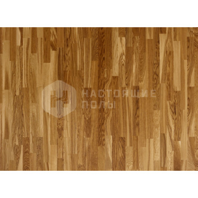Паркетная доска Polarwood Дуб Тайга матовый лак трехполосный, 2266*188*14 мм