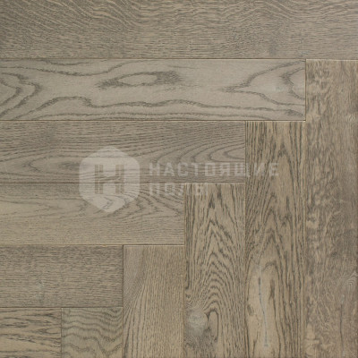 Паркет Елочка Tarwood Дуб Старый Замок Рустик брашированный уф-масло, 14*140*600 мм