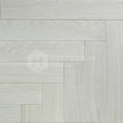 Паркет Елочка Tarwood Дуб Ваниль Натур брашированный уф-масло, 14*140*600 мм