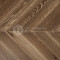 Паркет Французская елка Tarwood Дуб Молочный Шоколад Селект брашированный уф-масло, 585*120*14 мм