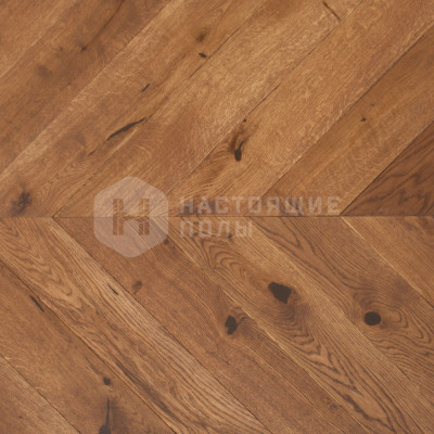 Паркет Французская елка Tarwood Дуб Розовое Вино Селект брашированный уф-масло, 585*120*14 мм