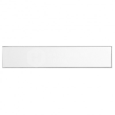 Декоративная вставка Tupai белый глянец, 155*21.5*2 мм