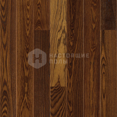 Паркетная доска Tarkett Tango 550058004 Ясень Коньяк брашированный однополосный, 2215*164*14 мм