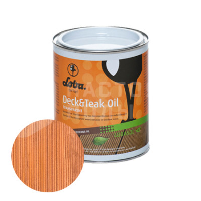 Масло для террасной доски Loba Deck&Teak Oil дуглаcия (2.5л)