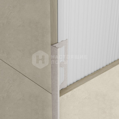 Профиль для наружных углов Profilpas Proangle 88437 ZV/10 бетон белый, 2700*10 мм