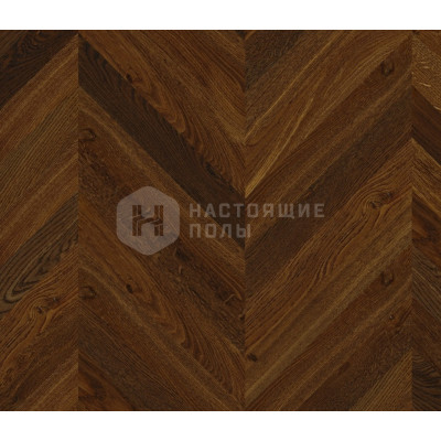 Паркет французская елочка Weitzer Parkett Stab 500 69624 Дуб Мореный натур брашированный, натуральное масло ProVital, 500*68*9.3 мм