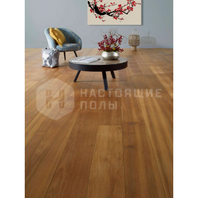 Инженерная доска Design Parquet Exotic Дуссие под полуматовым лаком, 1200*140*11 мм