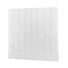 Скандинавская стеновая панель белая матовая, 2800*140*12 мм