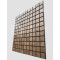 Стеновая панель Tarsi Коллекция 1 WP3D9040 Шоколад дуб тонировка венге, 300*300*12 мм