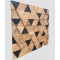 Стеновая панель Tarsi Коллекция 1 WP3DTM20 Трой дуб/термоясень, 387*387*16-4 мм