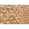 Стеновая панель Tarsi Коллекция 2 WP3D1021 Домчик дуб натур, 300*300*20-6 мм
