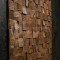 Стеновая панель Tarsi Коллекция 2 WP3D2041 Капа дуб тонировка венге, 300*300*18-6 мм