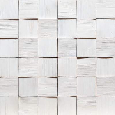 Стеновая панель Tarsi Коллекция 2 WP3D1321 Эста дуб тонировка белая, 360*360*16-6 мм
