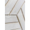 Стеновая панель Tarsi Коллекция 3 WP3D22030 Куба дуб тонировка белая, 210*180*12 мм