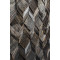 Стеновая панель Tarsi Коллекция 3 WP3D21R061 Вира дуб тонировка эбен c серебрянными вставками, 425*312*18-5 мм