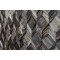 Стеновая панель Tarsi Коллекция 3 WP3D21R061 Вира дуб тонировка эбен c серебрянными вставками, 425*312*18-5 мм