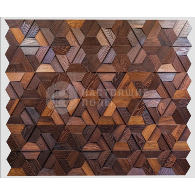 Стеновая панель Tarsi Коллекция 3 WP3D18T21 Магна термоясень, 417*365*18-5 мм
