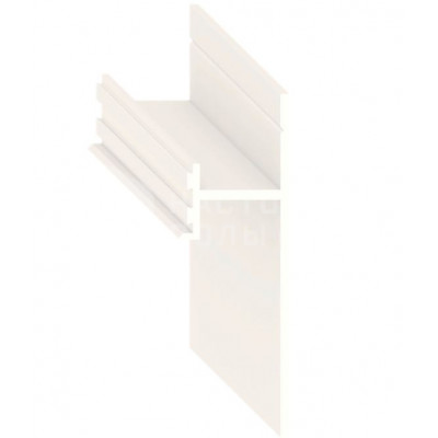 Теневой профиль Dekart Pro Design 380 белый RAL9003, 2700*52*17.5 мм