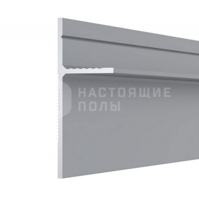 Теневой профиль Dekart Pro Design 7208 серебро матовое, 2700*46*17.5 мм