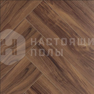 SPC плитка замковая Respect Floor Herringbone 2305 Орех Светлый, 550*110*5 мм