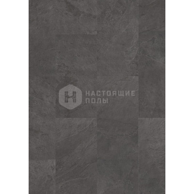 ПВХ плитка замковая Quick-Step Alpha Vinyl Tiles AVST40035 Сланец Черный, 610*303*5 мм