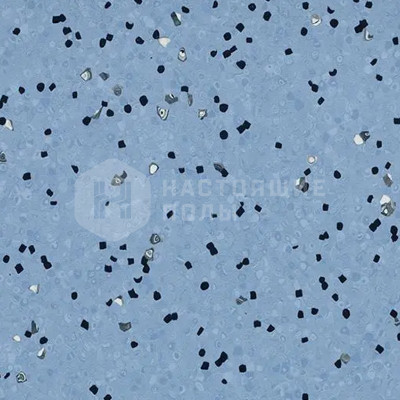 Линолеум гомогенный коммерческий антистатический Forbo Sphera EC 450037 china blue, 2000 мм