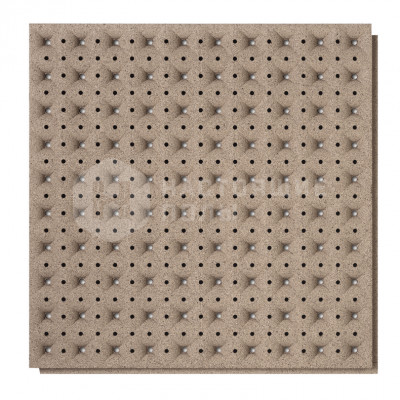 Декоративные акустические панели Muratto Acoustic Panels Undertone MUACUBU15 Sand, 491*491*30 мм