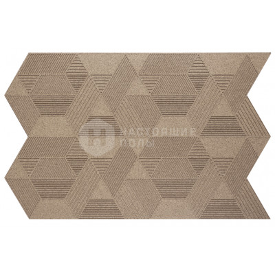 Декоративные панели Muratto Organic Blocks Geometric MUCSGEO15 Sand, 630*396*7 мм