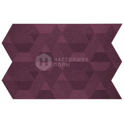 Декоративные панели Muratto Organic Blocks Geometric MUCSGEO17 Grape, 630*396*7 мм