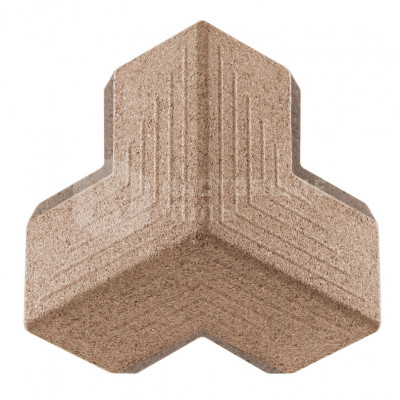 Декоративные панели Muratto Organic Blocks Kubus MUOBKUB01 Ivory, 141.8*141.5*88.6 мм