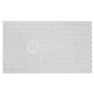 Декоративные панели Muratto Organic Blocks Zig Zag MUCSZIG18 White, 698*395*7 мм