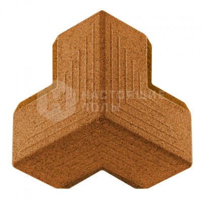 Декоративные панели Muratto Organic Blocks Kubus MUOBKUB13 Copper, 141.8*141.5*88.6 мм