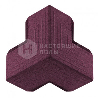 Декоративные панели Muratto Organic Blocks Kubus MUOBKUB17 Grape, 141.8*141.5*88.6 мм