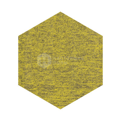 Ковровая плитка шестиугольная Bloq Workplace Tradition Hexagon 205 Mustard Hexagon