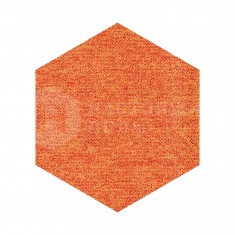 210 Orange Hexagon