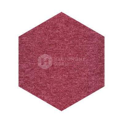 Ковровая плитка шестиугольная Bloq Workplace Tradition Hexagon 405 Pink Hexagon