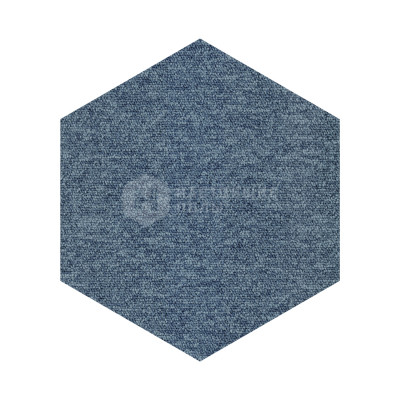 Ковровая плитка шестиугольная Bloq Workplace Tradition Hexagon 505 Denim Hexagon